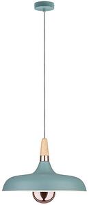 Paulmann Neordic lampă suspendată 1x20 W verde-cupru-lemn 79655