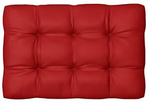 Pernă pentru canapea din paleți, roșu , 120x80x10 cm