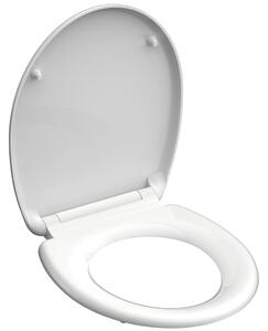 SCHÜTTE Capac de toaletă WHITE, duroplast 82300
