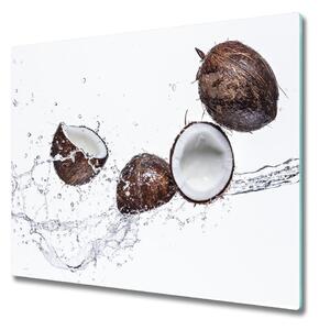 Tocator din sticla Nucă de cocos cu apă