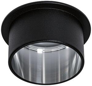 Paulmann Gil lampă de tavan 1x6 W negru-fier 93382