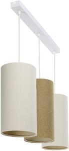 BPS Koncept Boho Ellegant Slim lampă suspendată 3x60 W cremos-bej 0T0-L3-009