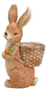 Deco Bunny din ceramica maro 23x46x19 cm