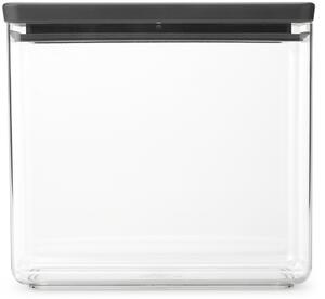 Brabantia Tasty+ recipient de depozitare 22.1x11.1x20.1 cm transparent-negru 229961