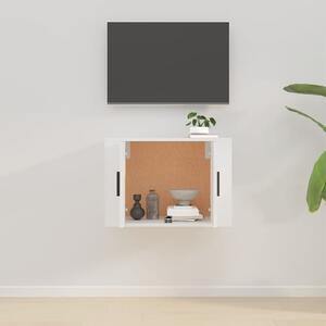 Dulap TV cu montaj pe perete, alb, 57x34,5x40 cm