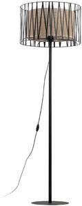 TK Lighting Harmony lampă de podea 1x15 W negru-maro 5890