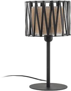 TK Lighting Harmony veioză 1x15 W negru-maro 5889