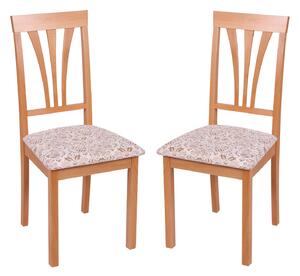 Set 2 scaune Wooden 7, Lemn, Beech Regent 02