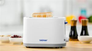 Prajitor de paine Zelmer ZTS7385, Alb, 750W