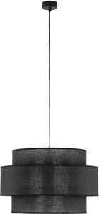 TK Lighting Calisto lampă suspendată 3x15 W negru 5099