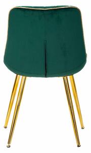 Set 2 scaune Mauro Ferretti Verde/Gold