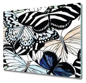 Tocator din sticla floare fluture