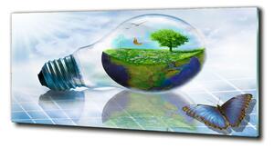 Tablou pe pe sticlă resurse ecologice