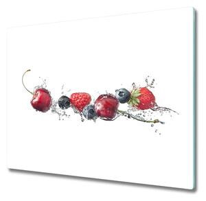 Tocator din sticla fructe de padure