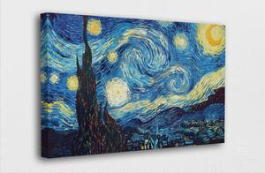 Van Gogh - Starry Night, Noapte instelata - reproducere