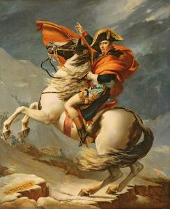 Reproducere Napoleon Crossing the Alps on 20th May 1800, David, Jacques Louis (1748-1825)