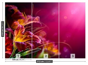 Fototapet Purple Lily
