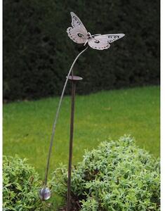 Figurina metalica Butterfly, 120x70x23 cm