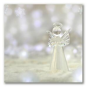 Tablou pe panza canvas Un ornament de înger din sticlă proaspătă