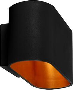 Goldlux Elissa lampă de perete 1x10 W negru 324412