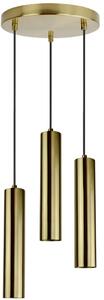 Goldlux Napoli lampă suspendată 3x8 W auriu 317988