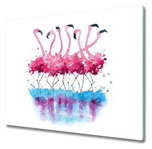 Tocator din sticla Flamingos