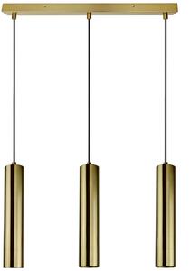 Goldlux Napoli lampă suspendată 3x8 W auriu 318718