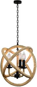 Goldlux Globo lampă suspendată 3x10 W bej 307903