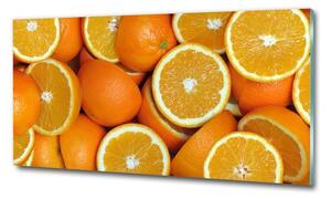 Imagine de sticlă jumătăți ale unei portocale