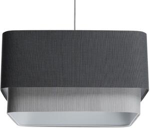 BPS Koncept Kwadro duo lampă suspendată 1x60 W gri/frasin-grafit KWD-007