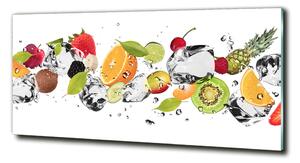 Imagine de sticlă Fructele si apa