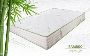 Saltea Ortopedica Green Future Premium Bamboo Memory Latex Pocket 140x200 cm, 7 zone, arcuri invelite, latex, medie, 26 cm, anatomica, husa antialergica