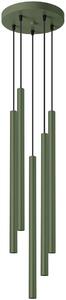 Sollux Lighting Pastelo lampă suspendată 5x8 W verde SL.1522