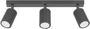 Sollux Lighting Karbon lampă de tavan 3x10 W negru SL.1581