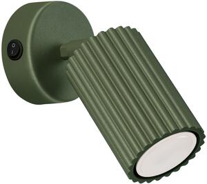 Sollux Lighting Karbon lampă de perete 1x10 W verde SL.1617