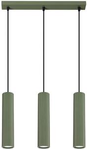 Sollux Lighting Karbon lampă suspendată 3x10 W verde SL.1613