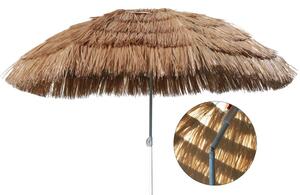 HI Umbrelă de plajă Hawaï, bej, 160 cm 62099