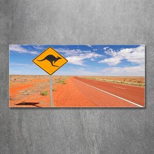 Tablou Printat Pe Sticlă Drumul în Australia