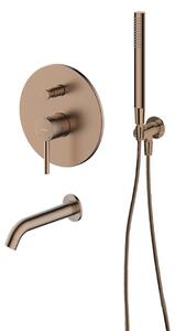 Set baterie cadă-duș Oltens Molle 34100610, pipă baterie Oltens Molle 39100610, 39304610, 37102610, 37200610