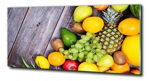Imagine de sticlă Fructe pe lemn
