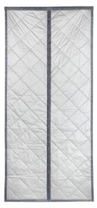 Draperie gri/argintie termoizolantă 80x200 cm cu prindere la ușă – Maximex