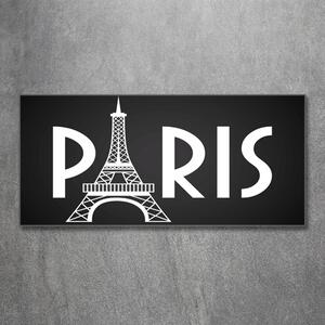 Tablou sticlă Paris
