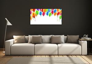 Imagine de sticlă baloane colorate