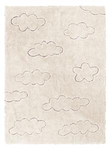 Covor pentru copii crem lavabil/țesut manual din bumbac 120x160 cm Clouds – Lorena Canals