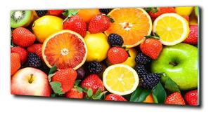 Imagine de sticlă fructe colorate