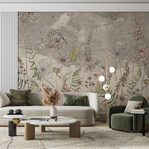 Tapet premium Natura pe fundal deschis