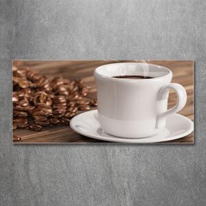 Fotografie imprimată pe sticlă ceașcă de cafea