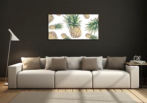 Fotografie imprimată pe sticlă ananasul