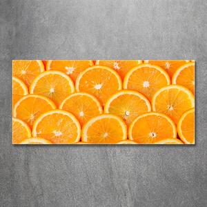 Tablou sticlă felii de portocale