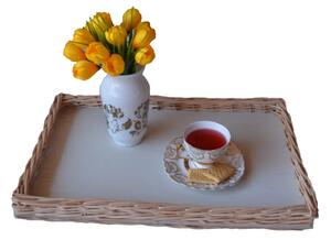 Tava rachita dreptunghiulara natur -servire,prezentare ,rustic KR-301
